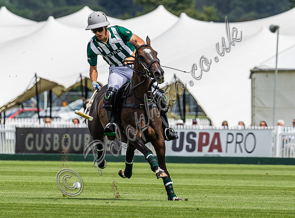 Polo action, 2024 Gold Cup, Cowdray Park Polo Club