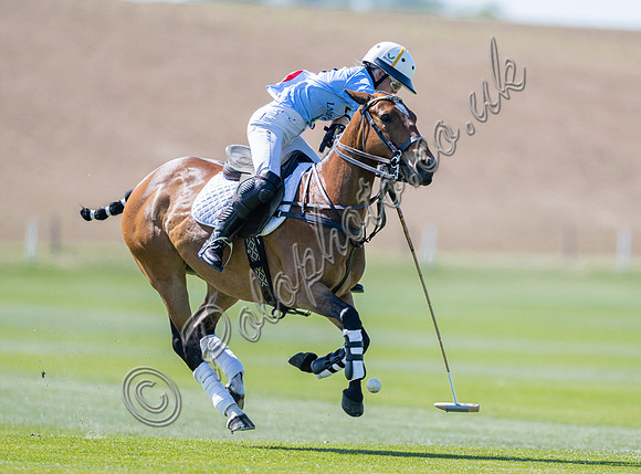 Polo action, 2022 May 4 Goal Spring Cup final, Cowdray Park Polo Club