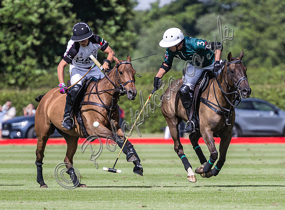 Polo action, 2025 Gold Cup, Cowdray Park Polo Club
