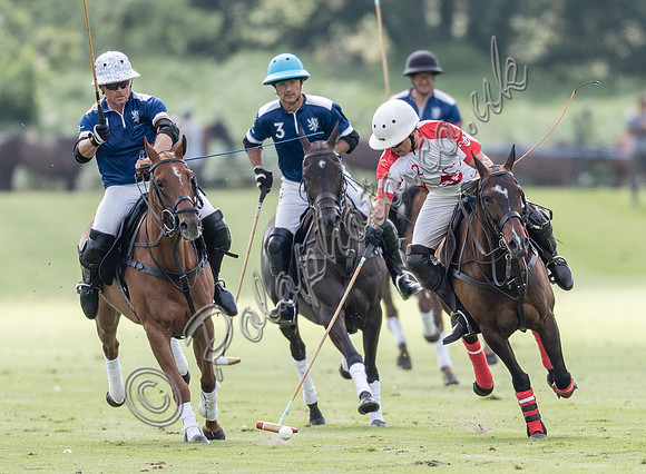 Polo action, 2021 Gold Cup, Cowdray Park Polo Club