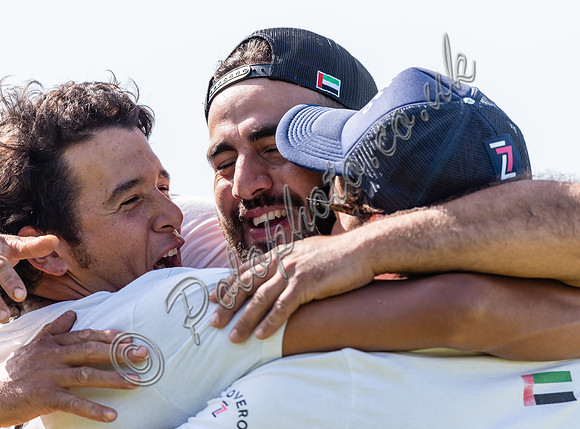 Celebrations from UAE Polo Team