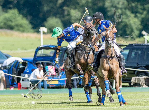 Polo action, 2021 Gold Cup, Cowdray Park Polo Club