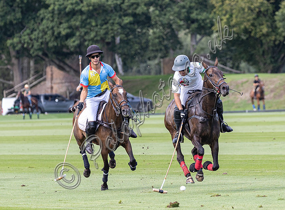 Polo action, 2022 Autumn Cup, Cowdray Park Polo Club