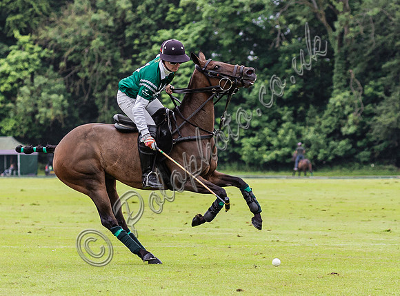 Polo action, Warwickshire Cup 2024 at Cirencester Park