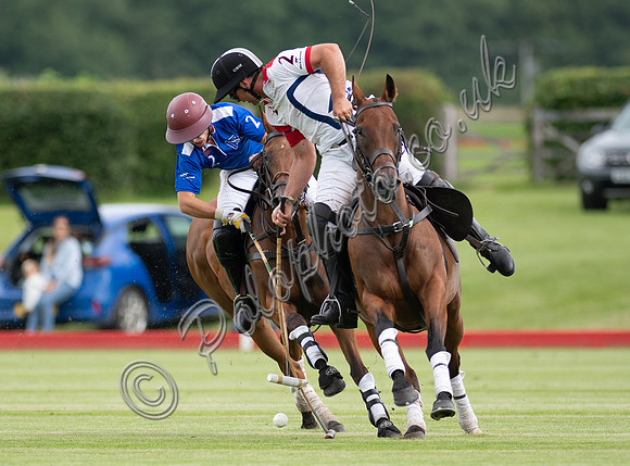Polo action, 2021 Gold Cup, Cowdray Park Polo Club