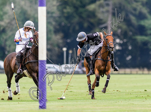 Polo action the Town Cup End of Season Tournament, Cirencester Park