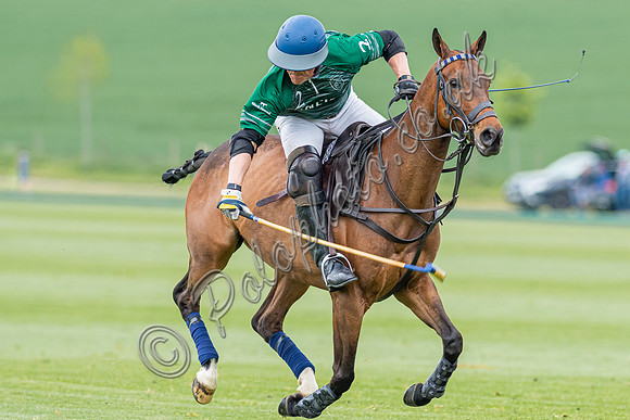 Polo action, 2022 Tyro Cup, Cowdray Park Polo Club