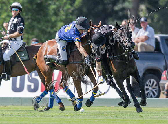 Polo action, 2025 Gold Cup, Cowdray Park Polo Club