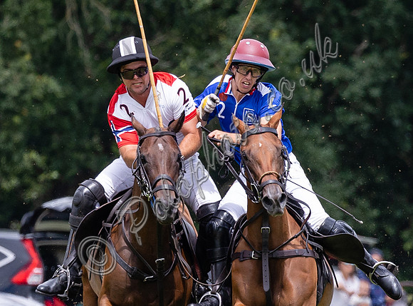 Polo action, 2021 Gold Cup, Cowdray Park Polo Club