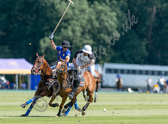 Polo action, 2021 Gold Cup, Cowdray Park Polo Club