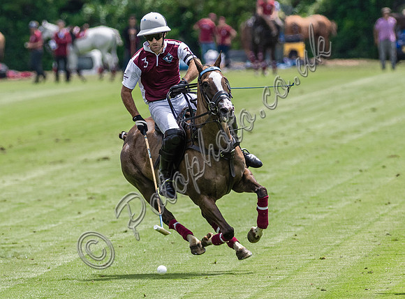Polo action, 2025 Gold Cup, Cowdray Park Polo Club