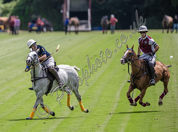 Polo action, 2025 Gold Cup, Cowdray Park Polo Club