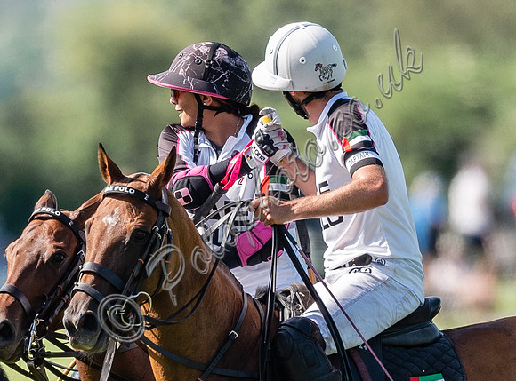 Celebrations from UAE Polo Team