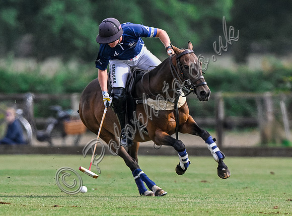 Polo action, Wichenford Bowl 2025 semi-final match, Beaufort Polo Club