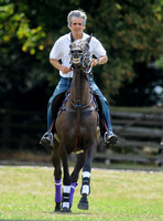 Pépé Araya on horseback