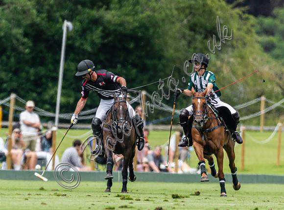 Polo action, 2024 Gold Cup, Cowdray Park Polo Club