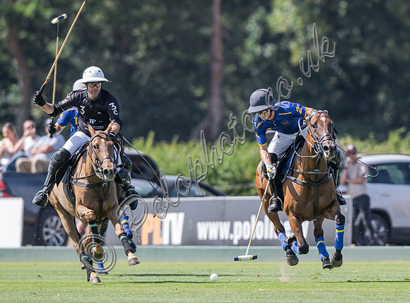 Polo action, 2025 Gold Cup, Cowdray Park Polo Club