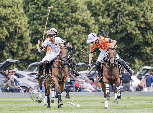 Polo action, 2025 Gold Cup, Cowdray Park Polo Club