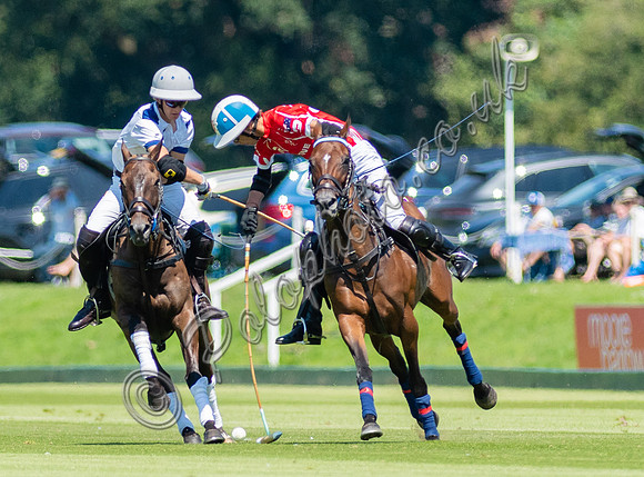 Polo action, 2021 Gold Cup, Cowdray Park Polo Club