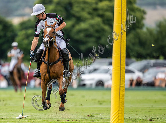 Polo action, 2024 Gold Cup, Cowdray Park Polo Club