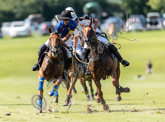 Polo action, 2021 Gold Cup, Cowdray Park Polo Club