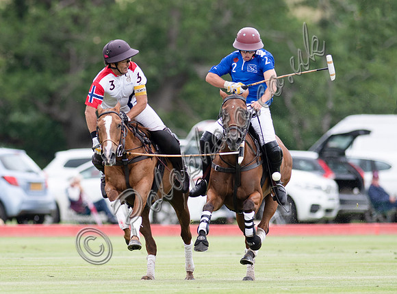 Polo action, 2021 Gold Cup, Cowdray Park Polo Club