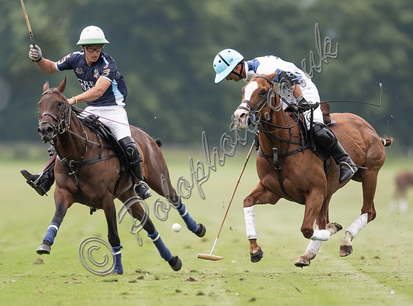 Polo action, 2021 Gold Cup, Cowdray Park Polo Club