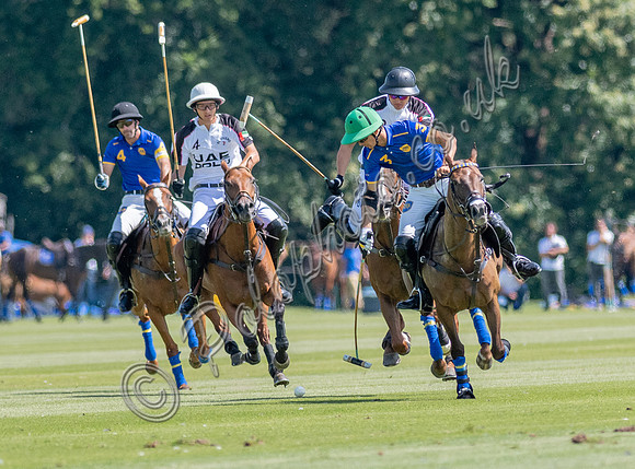 Polo action, 2021 Gold Cup, Cowdray Park Polo Club