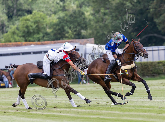 Polo action, 2021 Gold Cup, Cowdray Park Polo Club