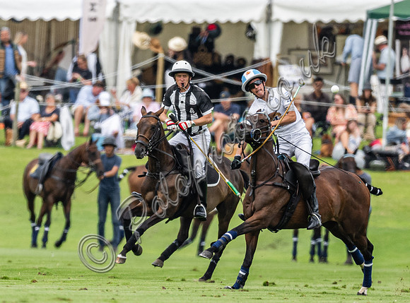 Polo action, 2024 Gold Cup, Cowdray Park Polo Club