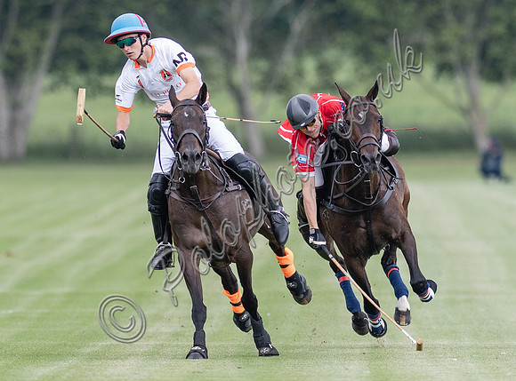 Polo action, 2021 Gold Cup, Cowdray Park Polo Club