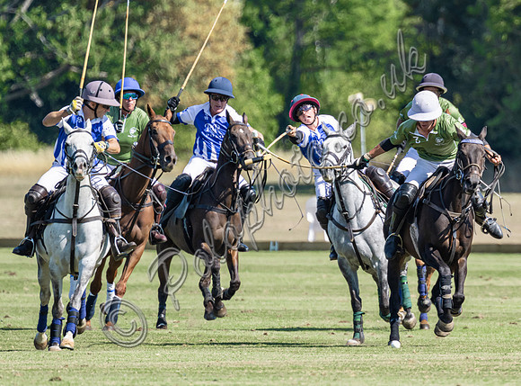 Polo action and presentation NPM Tournament 2025, Cirencester Park