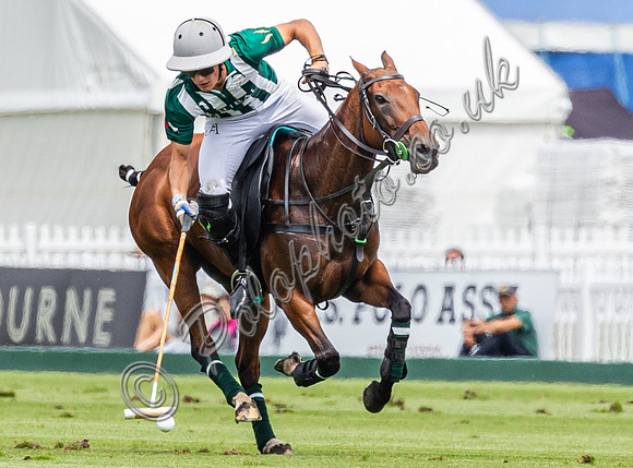 Polo action, 2024 Gold Cup, Cowdray Park Polo Club