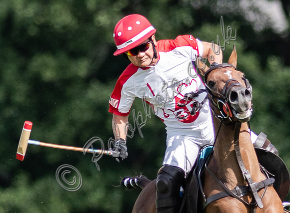 Polo action, 2021 Gold Cup, Cowdray Park Polo Club
