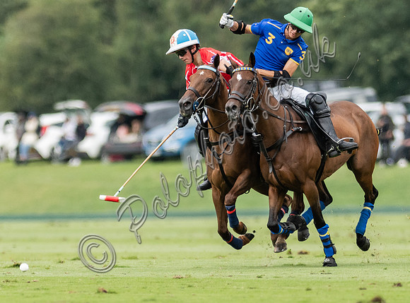 Polo action, 2021 Gold Cup, Cowdray Park Polo Club