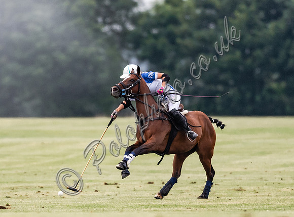 Polo action, Ladies 18 Goal Tournament,  Cirencester Park