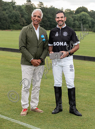 Polo action the Town Cup End of Season Tournament, Cirencester Park