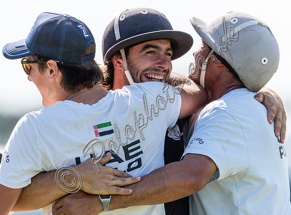 Celebrations from UAE Polo Team