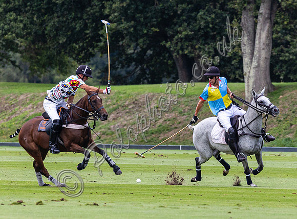 Polo action, 2022 Autumn Cup, Cowdray Park Polo Club