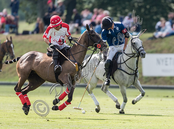 Polo action, 2021 Gold Cup, Cowdray Park Polo Club