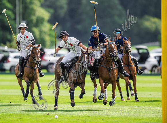 Polo action, Challenge Cup 2024, Cowdray Park Polo Club