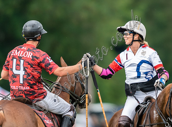 Polo action, Warwickshire Cup Final, Cirencester Park