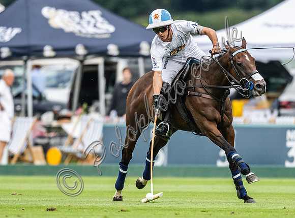 Polo action, 2024 Gold Cup, Cowdray Park Polo Club