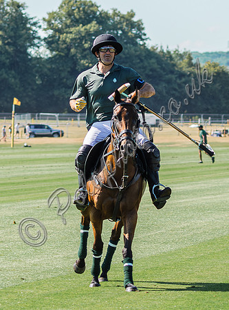 Polo action, 2025 Gold Cup quarter finals, Cowdray Park Polo Club