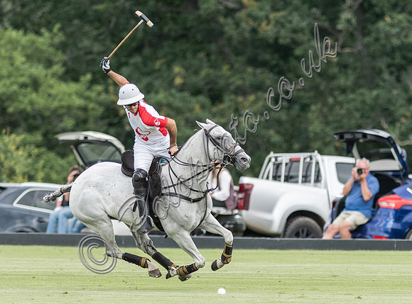 Polo action, 2021 Gold Cup, Cowdray Park Polo Club