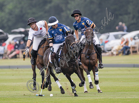 Polo action, 2025 Gold Cup, Cowdray Park Polo Club