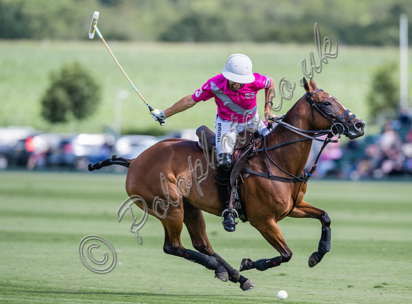 Polo action, 2024 Gold Cup, Cowdray Park Polo Club