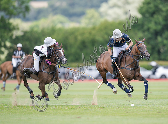 Polo action, 2025 Gold Cup, Cowdray Park Polo Club