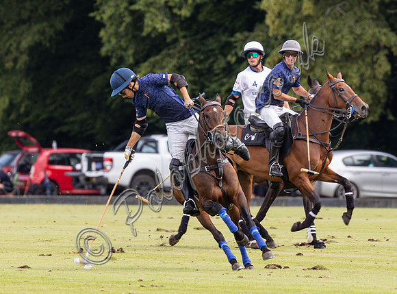 2025 County Cup semi-final action at Cirencester Park Polo Club