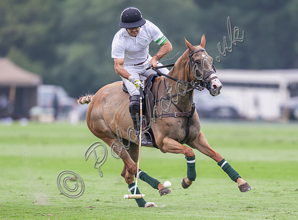 Polo action, 2024 Gold Cup, Cowdray Park Polo Club